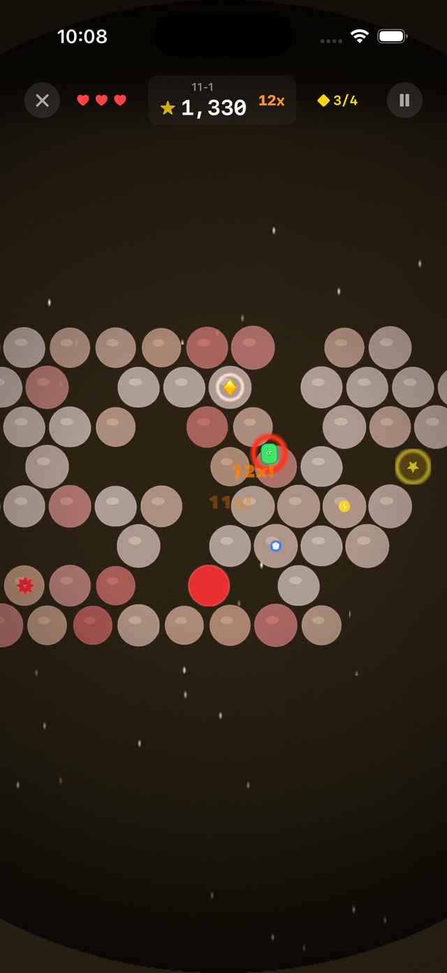 Enemy swarm with splitter